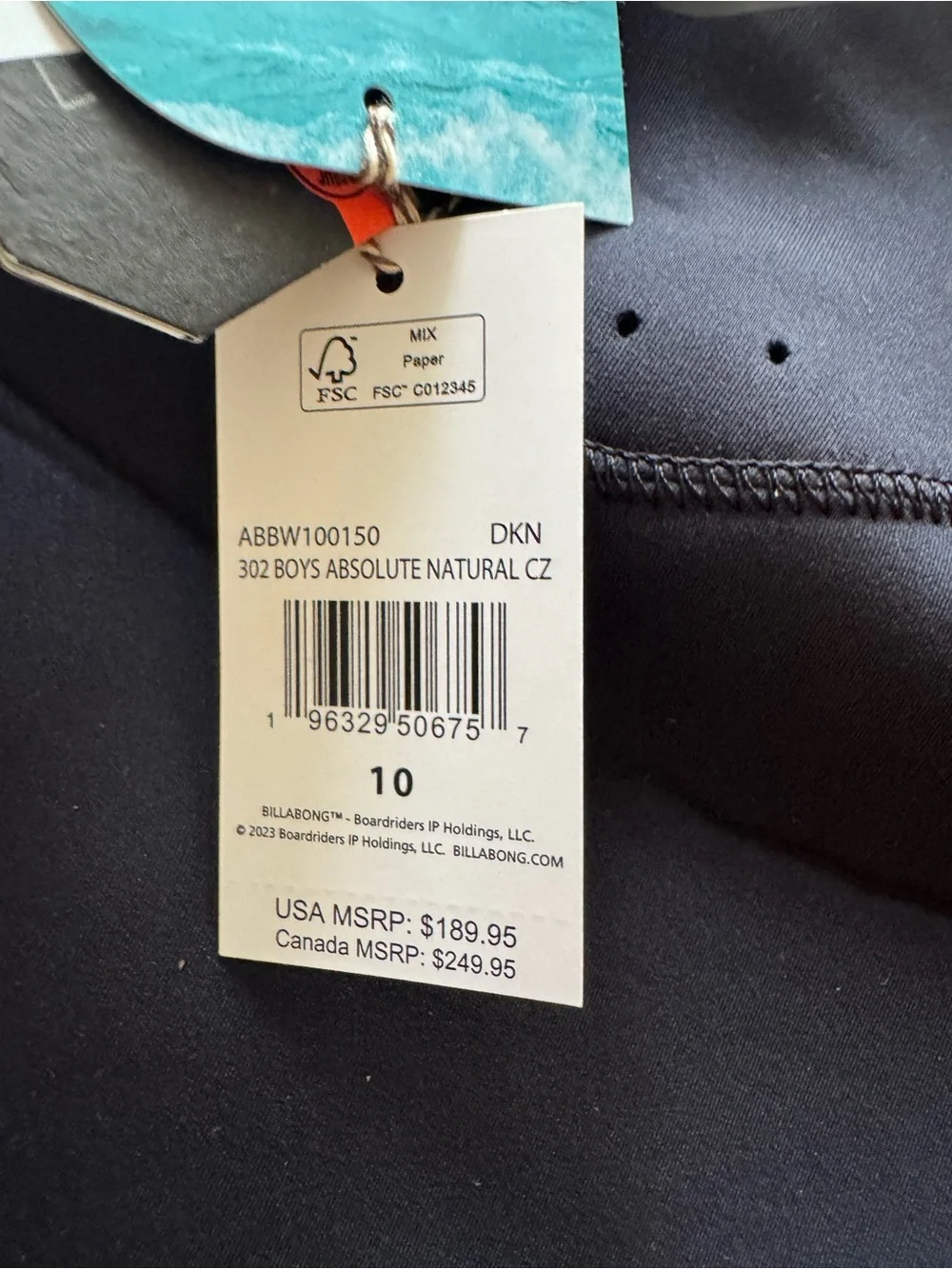 Billabong Absolute Natural Wetsuit